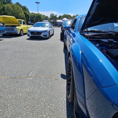 20 inch Rohana RFX17 in Gloss Black on a 2020 Dodge Challenger