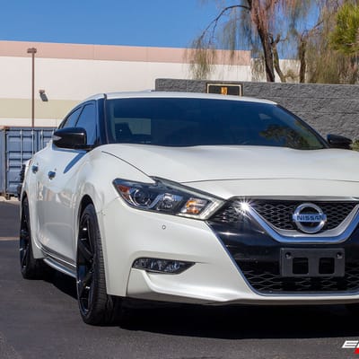 20 inch Versus VS541 Gloss Black on a 2016 Nissan Maxima