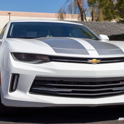 20 inch Diablo Angel Chrome w/ Black Inserts on a 2018 Chevrolet Camaro