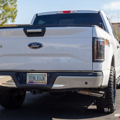 20 inch Fuel Off-Road Vandal Gloss Black Milled D627 on a 2017 Ford F-150