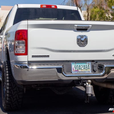 20 inch Fuel Off-Road Maverick Matte Black w/ Milled Accent D538 on a 2019 Dodge Ram 2500