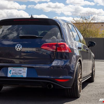 19 inch Niche Gamma Matte Bronze M191 on a 2015 Volkswagen GTI