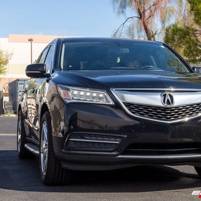 20 inch Lexani R-Four Chrome on a 2014 Acura MDX