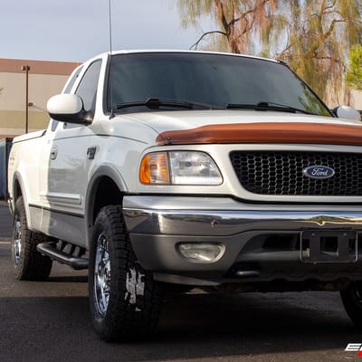 18 inch RBP 81R Saharan Chrome on a 2000 Ford F-150