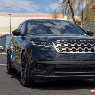 20 inch Element EL99 Gloss Black on a 2018 Land Rover Range Rover Velar