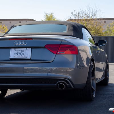 20 inch Rohana RC7 Matte Graphite on a 2013 Audi A5