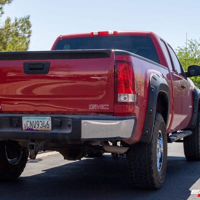 17 inch RBP 01R Saharan II Chrome on a Lifted 2012 Chevrolet Silverado 1500