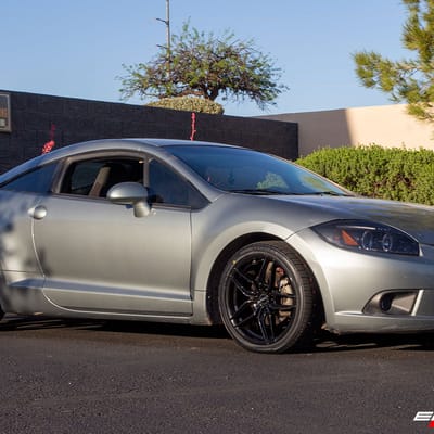 18 inch Versus VS7371 Gloss Black on a 2008 Mitsubishi Eclipse