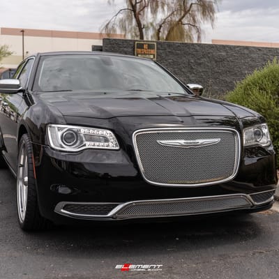 22 inch American Racing VN515 Machine Polish on a 2017 Chrysler 300 RWD
