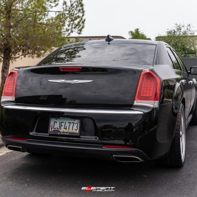22 inch American Racing VN515 Machine Polish on a 2017 Chrysler 300 RWD