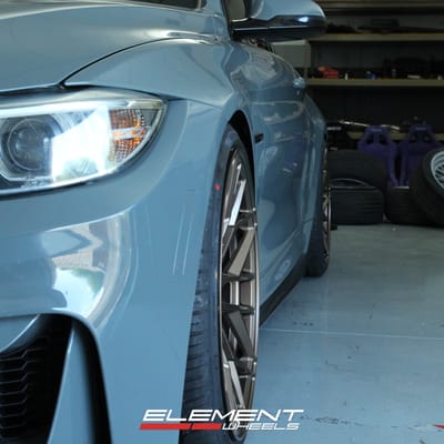 Staggered 20 Inch Variant Radon in Satin Bronze on 2015 BMW M4
