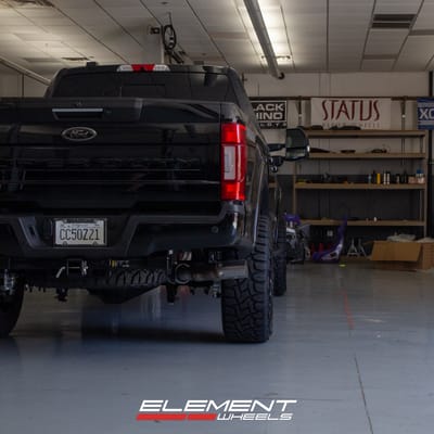 20 Inch Fuel Off Road Rebel D679 in Matte Black on a 2022 Ford F-250 TREMOR