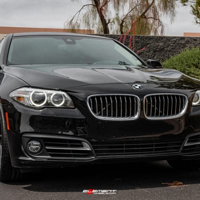 20 inch Touren TR78 Gloss Black on a 2016 BMW 528i