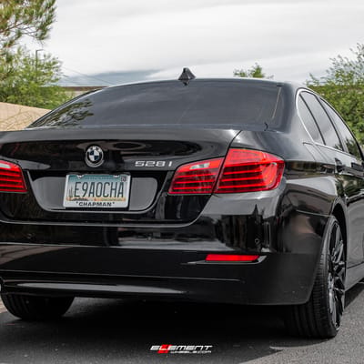 20 inch Touren TR78 Gloss Black on a 2016 BMW 528i