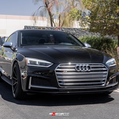 20 inch Variant Argon Gloss Piano Black on a 2018 Audi S5