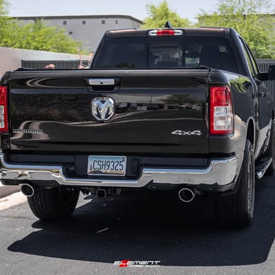18 inch Black Rhino Cinco Bronze w/ Black Bolts on a 2019 Dodge Ram 1500