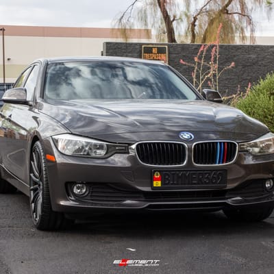 20 inch Asanti ABL-14 Custom Rainbow Prizm on a 2013 BMW 320i