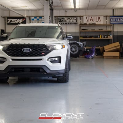 20 Inch Variant Radon in Satin Bronze on a 2021 Ford Explorer ST