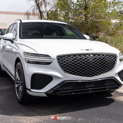 20 inch Variant Krypton Super Black Chrome on a 2022 Genesis GV70