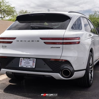 20 inch Variant Krypton Super Black Chrome on a 2022 Genesis GV70