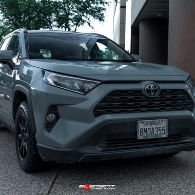 17 inch Raceline 947B Scout Satin Black on a 2019 Toyota Rav-4