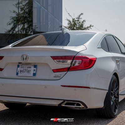 19 inch Niche Gamma Matte Black M190 on a 2021 Honda Accord Sedan