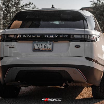 20 inch Savini Black Di Forza BM13 All Gloss Black on a 2020 Land Rover Range Rover Velar