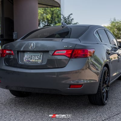 20 inch Versus VS103 Gloss Black on a 2013 Acura ILX