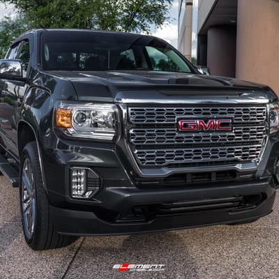 20 inch Raceline 158C Impulse Chrome on a 2021 GMC Canyon