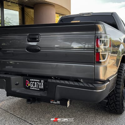 18 Inch Fuel Offroad Vandal in Gloss Black Milled on a 2013 Ford F-150