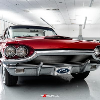 15 inch Allied Wheel Components 03 Super Spoke II on a 1963 Ford Thunderbird