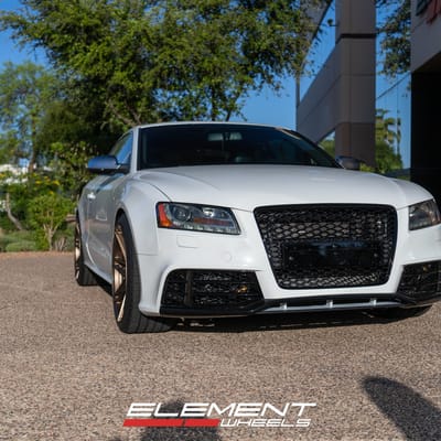20 Inch Ferrada Forge-8 FR6 in Matte Bronze on a 2010 Audi S5