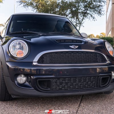 17 Inch Fifteen52 Apex in Frosted Graphite on a 2012 Mini Cooper S