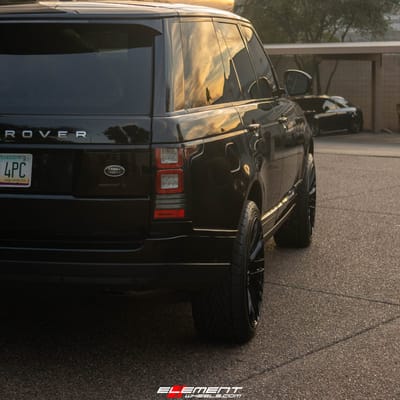 22 Inch Savini BM13 in All Gloss Black on a 2014 Land Rover Range Rover Supercharged*