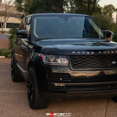 22 Inch Savini BM13 in All Gloss Black on a 2014 Land Rover Range Rover Supercharged*