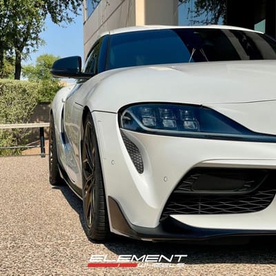 19 Inch Staggered Variant Maxim in Satin Bronze on a 2022 Toyota GR Supra