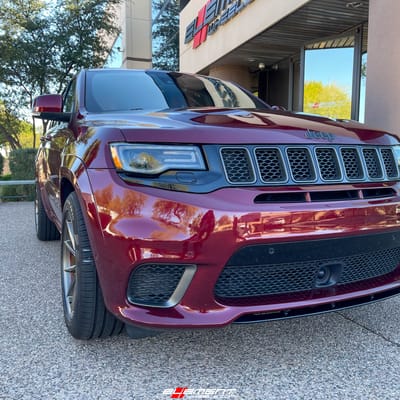 20 Inch Savini SV-F4 in Matte Bronze on a 2018 Jeep Grand Cherokee TrackHawk