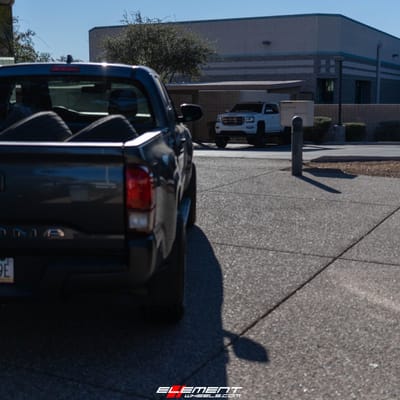 16 Inch KMC KM723 Trail In Matte Bronze on a 2021 Toyota Tacoma