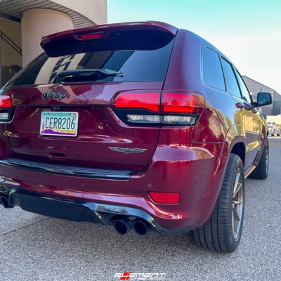 20 Inch Savini SV-F4 in Matte Bronze on a 2018 Jeep Grand Cherokee TrackHawk