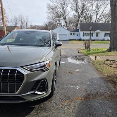 20 inch GMP Rebel in Black Diamond on a 2024 Audi Q3