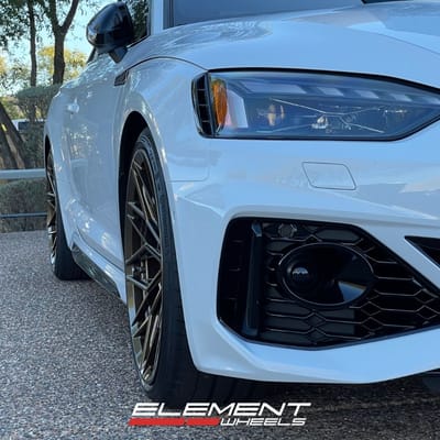 20 Inch Variant Maxims in Gloss Bronze on a 2023 Audi RS5