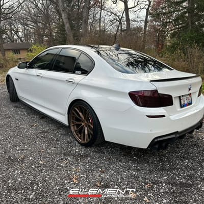20 Staggered Ferrada FR9 in Brushed Cobre on a 2014 BMW 5 Series X-Drive