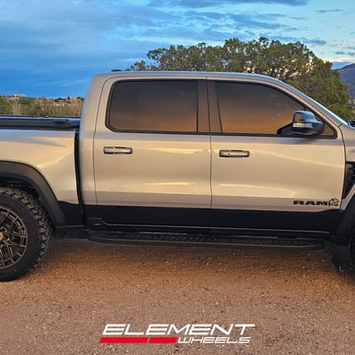 22 inch Vossen HFX-1 in Bronze on a 2022 Dodge Ram 1500 TRX
