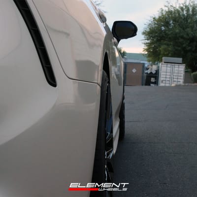 20 inch Lexani Aries Full Gloss Black on a 2019 Toyota Camry