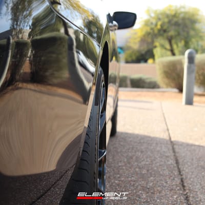 20 inch Staggered Savini Black Di Forza BM15 Gloss Black w/ Double Dark Tint Face (True Directional) on a 2019 BMW 7 Series