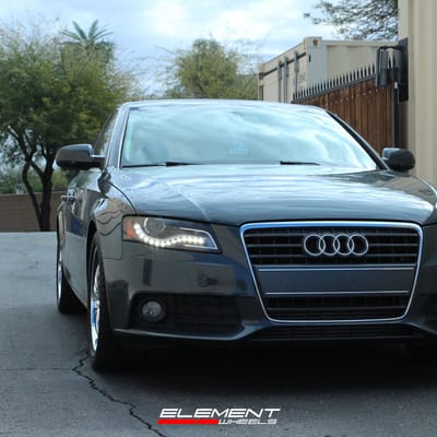 18 inch Mazzi Hype 351 Chrome on a 2010 Audi A4