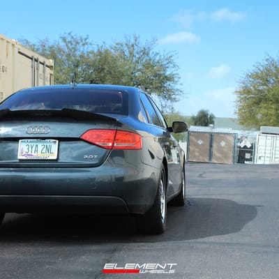 18 inch Mazzi Hype 351 Chrome on a 2010 Audi A4