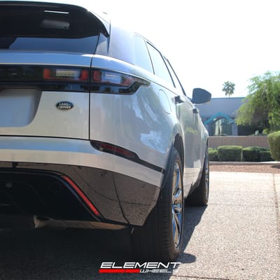 20 inch Ace Alloy AFF05 Black Chrome on a 2021 Range Rover Velar