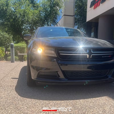 18 inch Vors TR4 Gloss Black on a 2019 Dodge Charger
