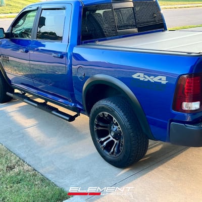 20 inch Fuel Offroad Vapor in Black Machined w/ Tint on a 2019 Dodge Ram 1500 Warlock